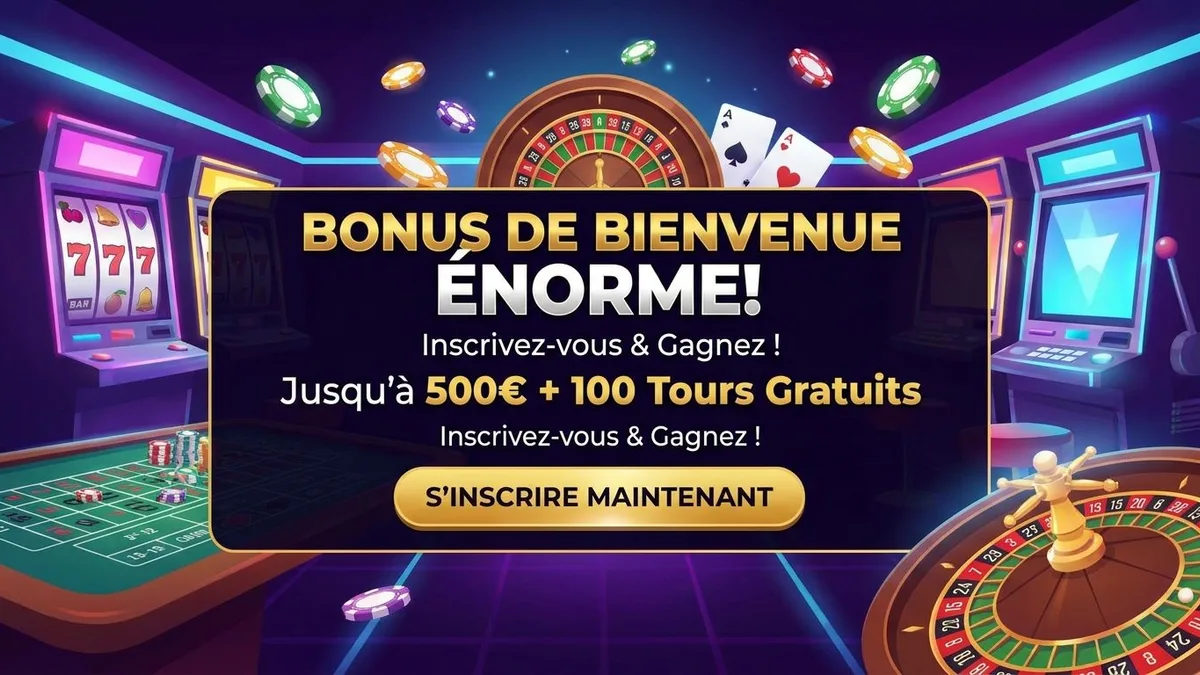 Inscription avec bonus